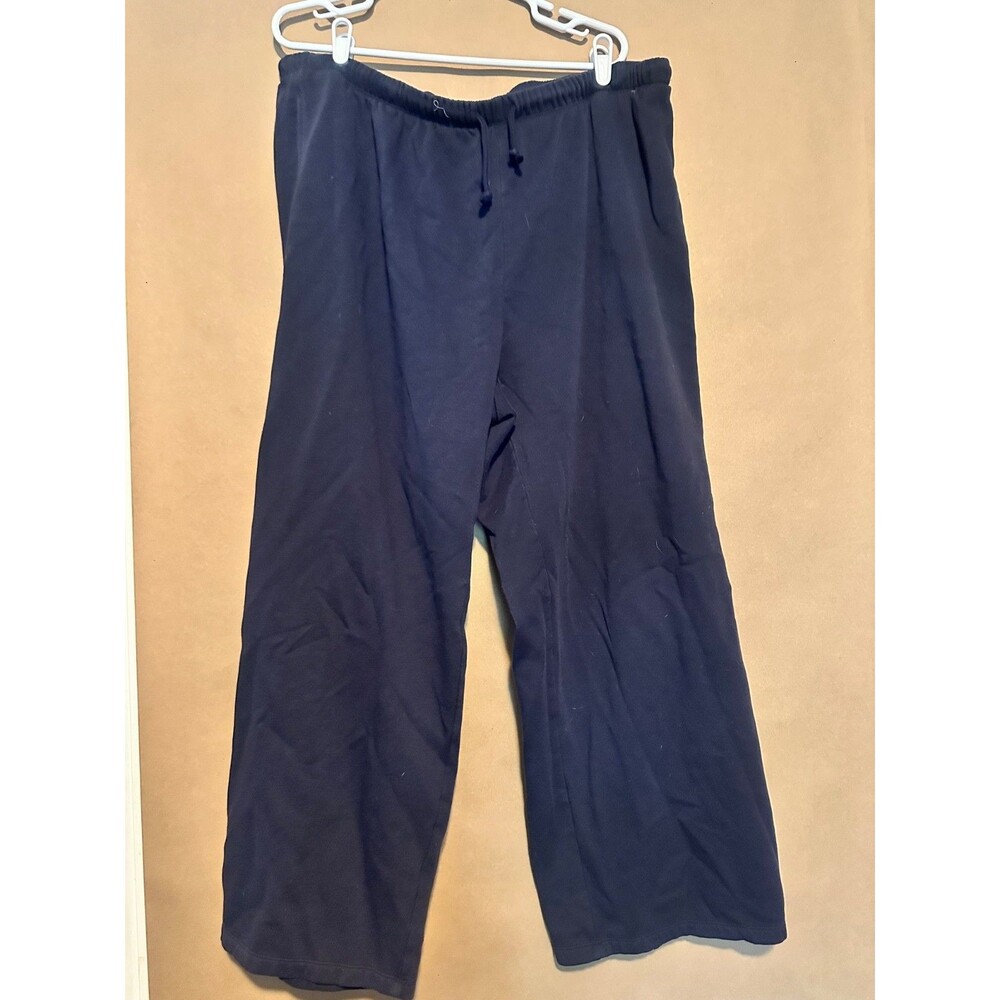 Divided H&M Women's Sweatpants Size XXL in Navy with Drawstring and Pockets